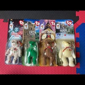 TY Beanie Babies Set of 4